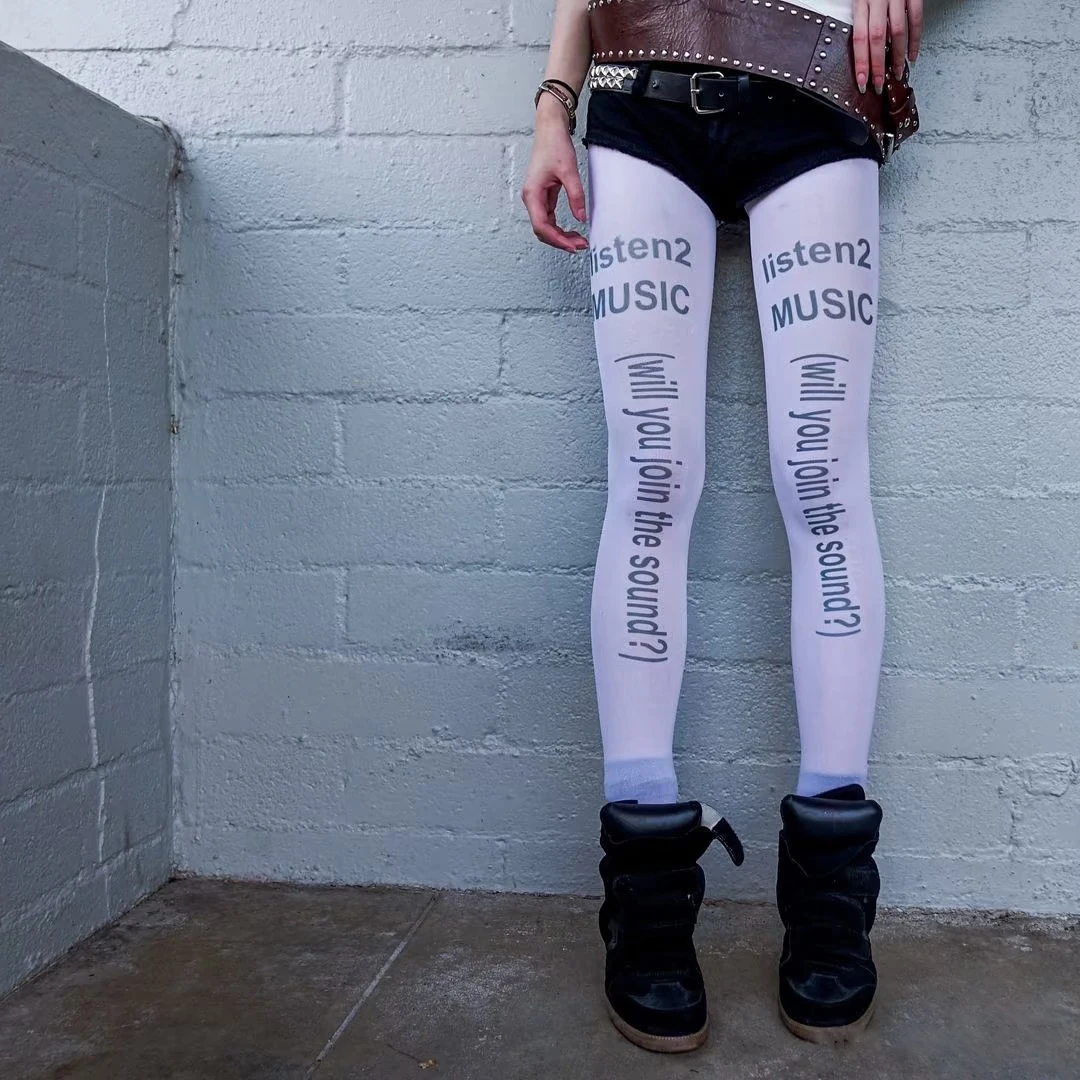 

Summer Thin Y2K Letters Stockings Jk Sexy Ankle Socks Spicy Girl Punk Style Socks Cool Print Personalised INS Style Stockings