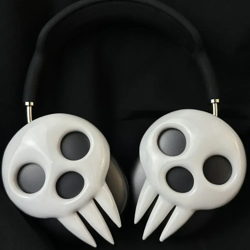 Etui na słuchawki Airpods Max z motywem Soul Eater, dekoracja, czaszka śmierci, akcesorium do słuchawek, nakładka na Airpods Max, styl Y2k — zdjęcie produktu 3