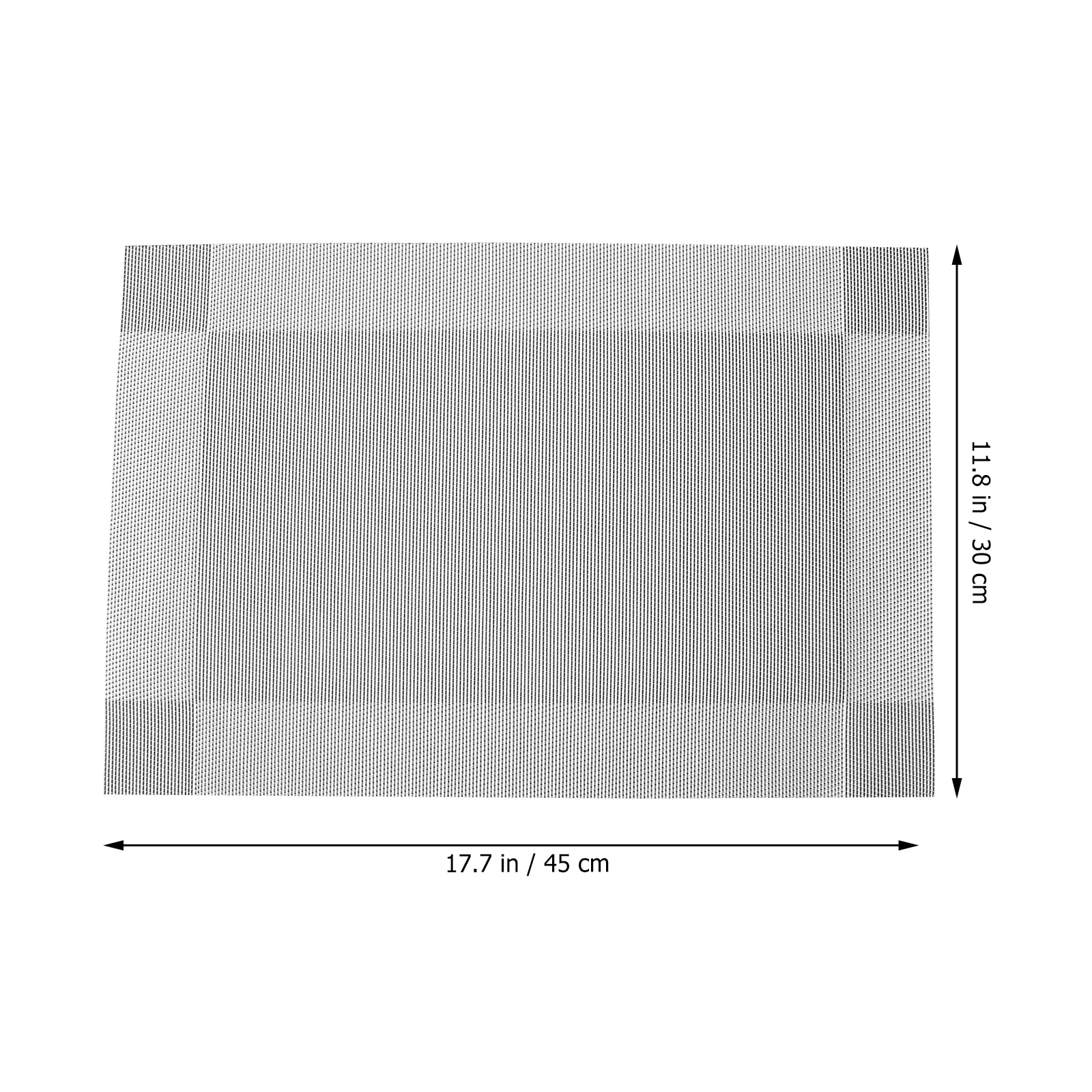 6Pcs Table Placemats Kitchen Table Decor Sets Strong Flexibility Placemats for Plate Cup Pot Protection Holiday Thanksgiving