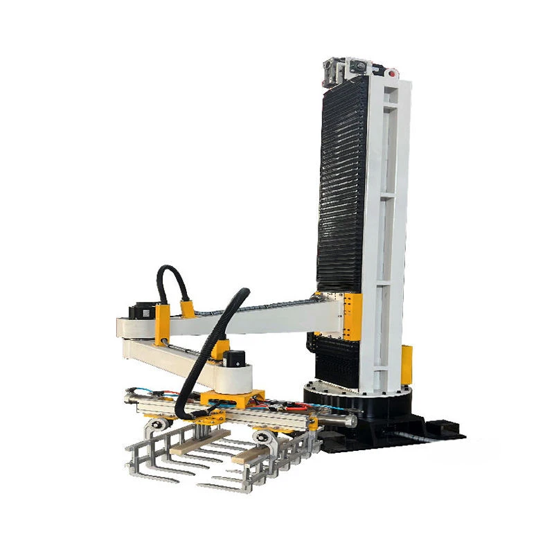 100kg Rice Bag Palletizer Automatic Grain Stacking Robot for Packaging Line Warehouse Loading Storage Automation