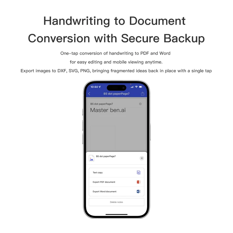 Smart notebook fingerprint lock u disk encrypted diary AI painting office meeting study gift custom do LOGO