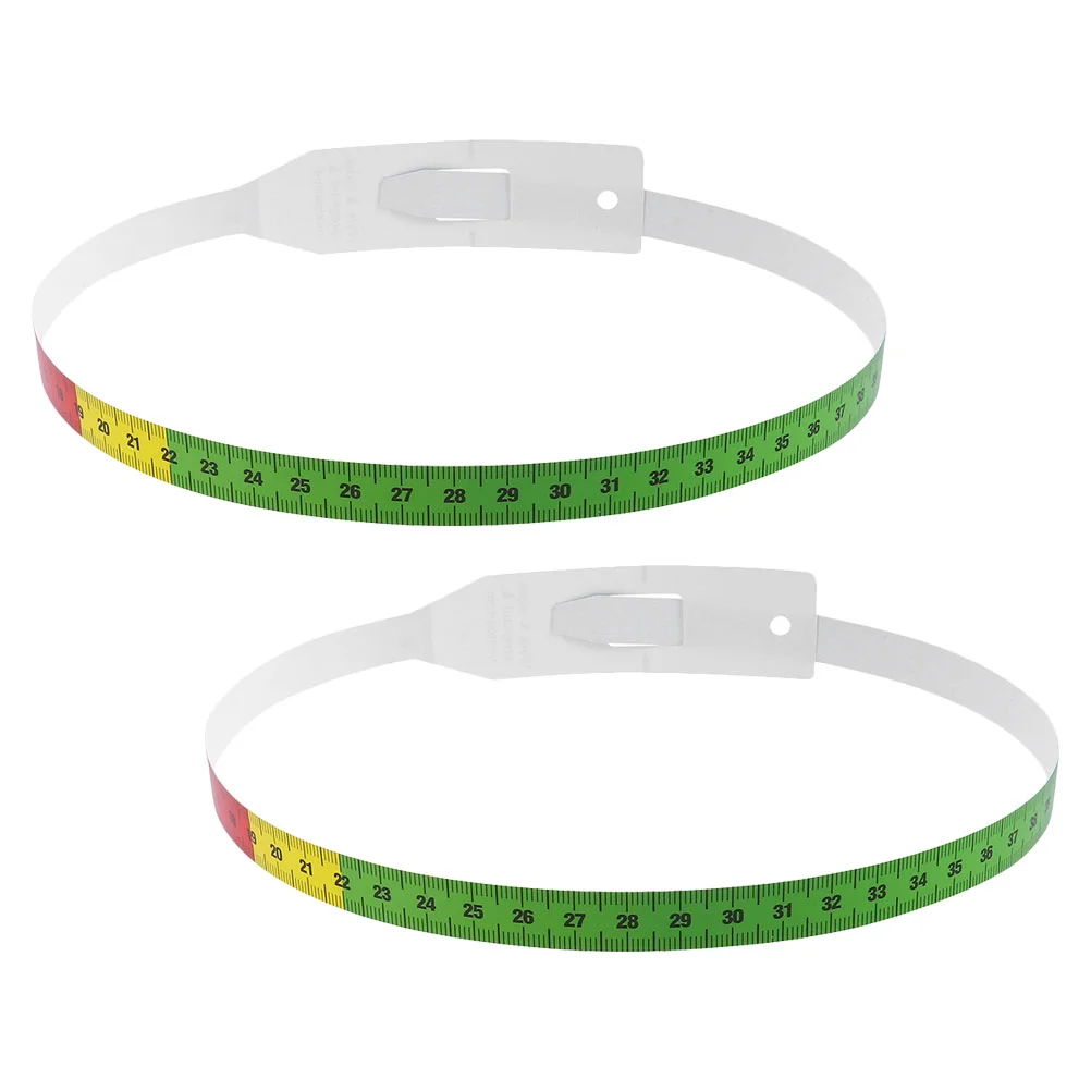 

2Pcs Children Head Circumference Tape Soft Body Measure Arm Waist Cloth Tailor Plastic Measurement Instruments Precision Fitness