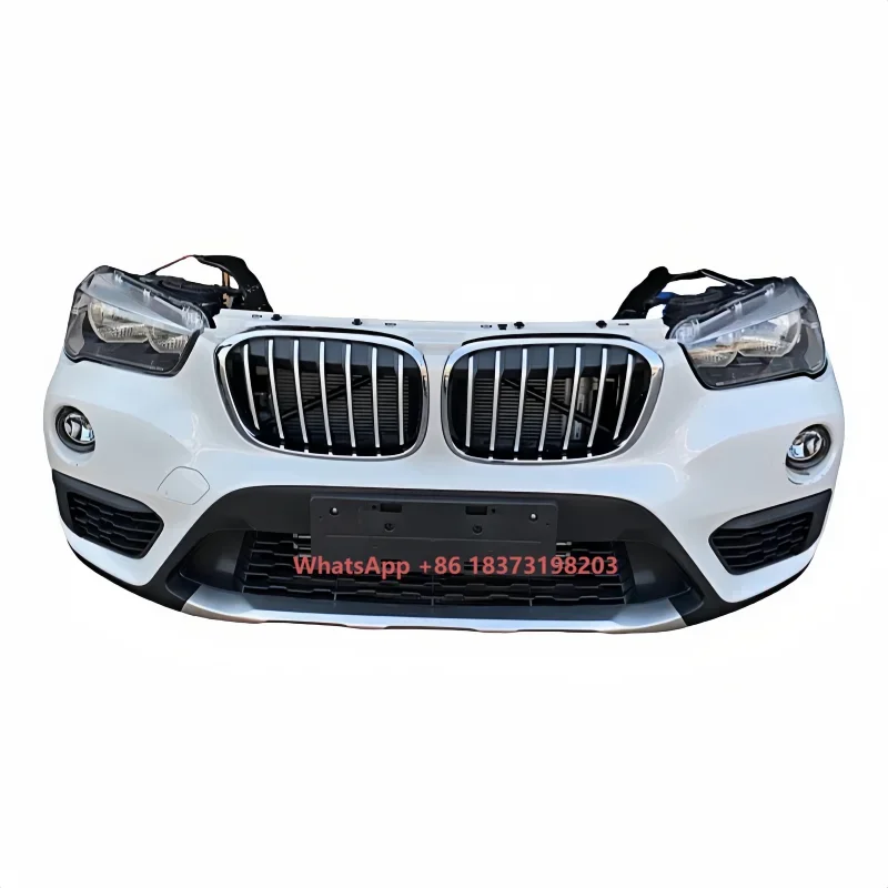 

Complete Front Nose Radiator Grille Kit for BMW-X1 F48F49 New Bumper Assembly with Original Auto Parts