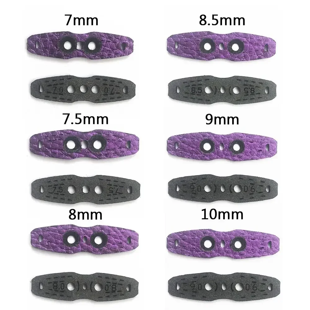 Accessories Outdoor Tool Parts Hunting Catapult Artificial Leather Pocket Microfiber Leather Bags Mircofiber Slingshot Pouches