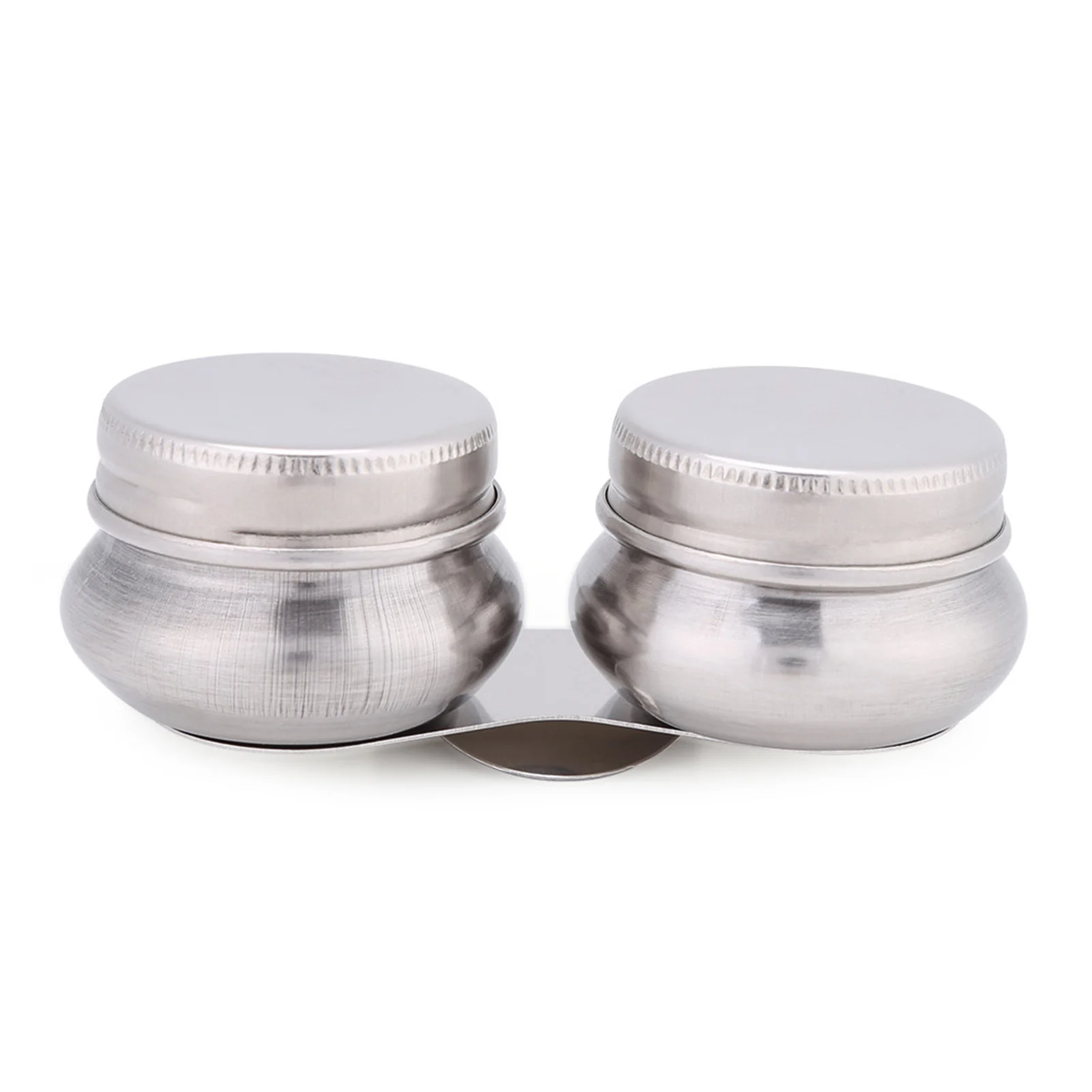 Dubbele bakbeker, grote roestvrijstalen plastic mengbeker met deksel voor verf, pigment, toluëen, alkaan, oplosmiddelcontainer