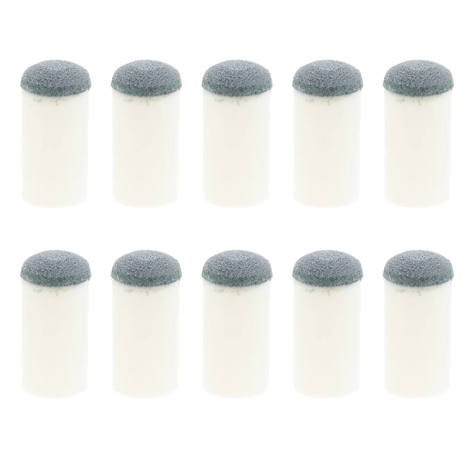 

10pcs Billiard Cue 12Mm Slip On Replacement Professional Stick Accessories Billiard Repair Kit Replacement Tips For Pool Cues