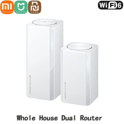 Redmi  Xiaomi Whole House Dual WIFI6 Qualcomm CPU Bluetooth MESH 160MHZ NFC WPA3 Vpn Use Mesh Repeater External Signal Mi Router