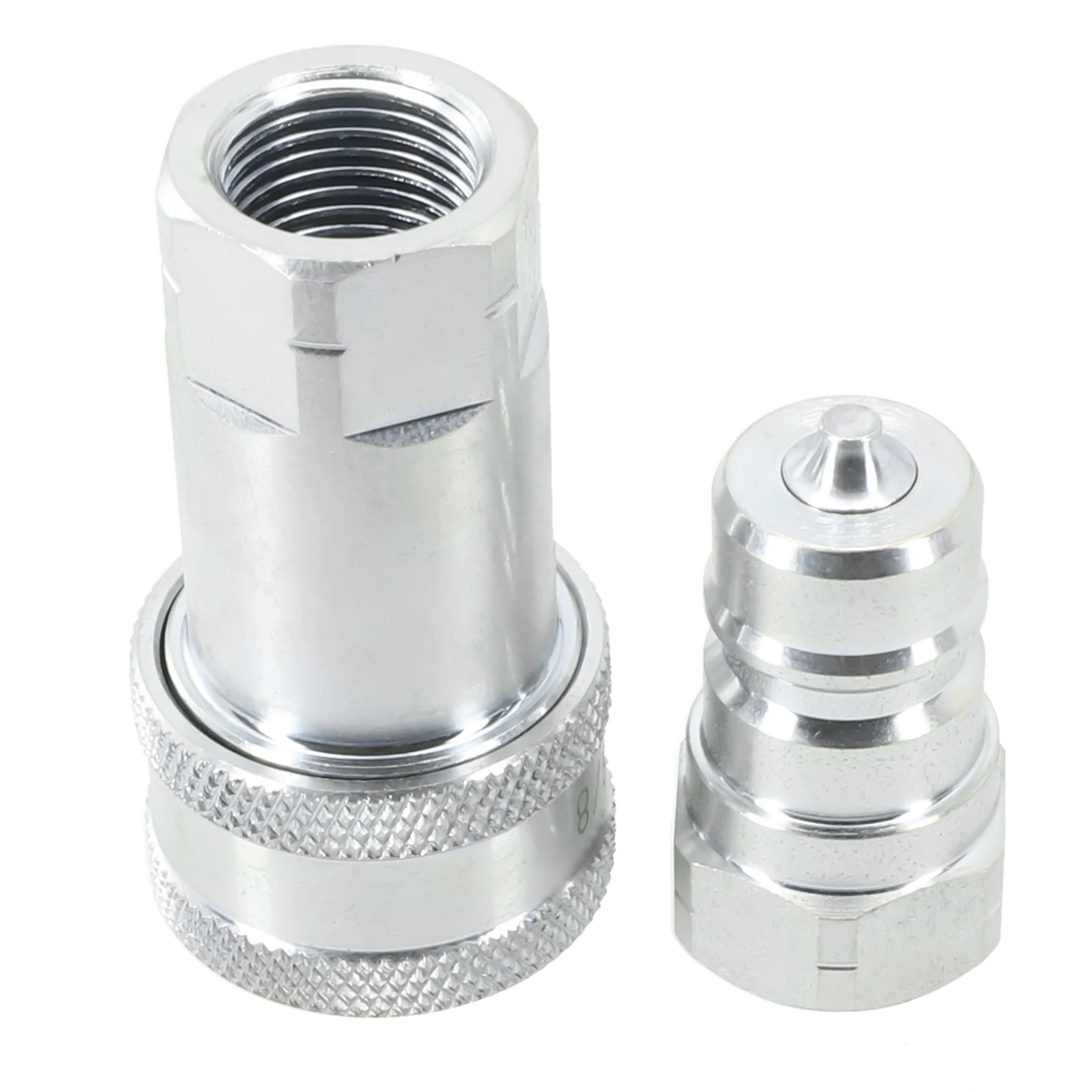 Quick Release Fitting NPT ISO A Hydraulic Coupling Connector 1/4\