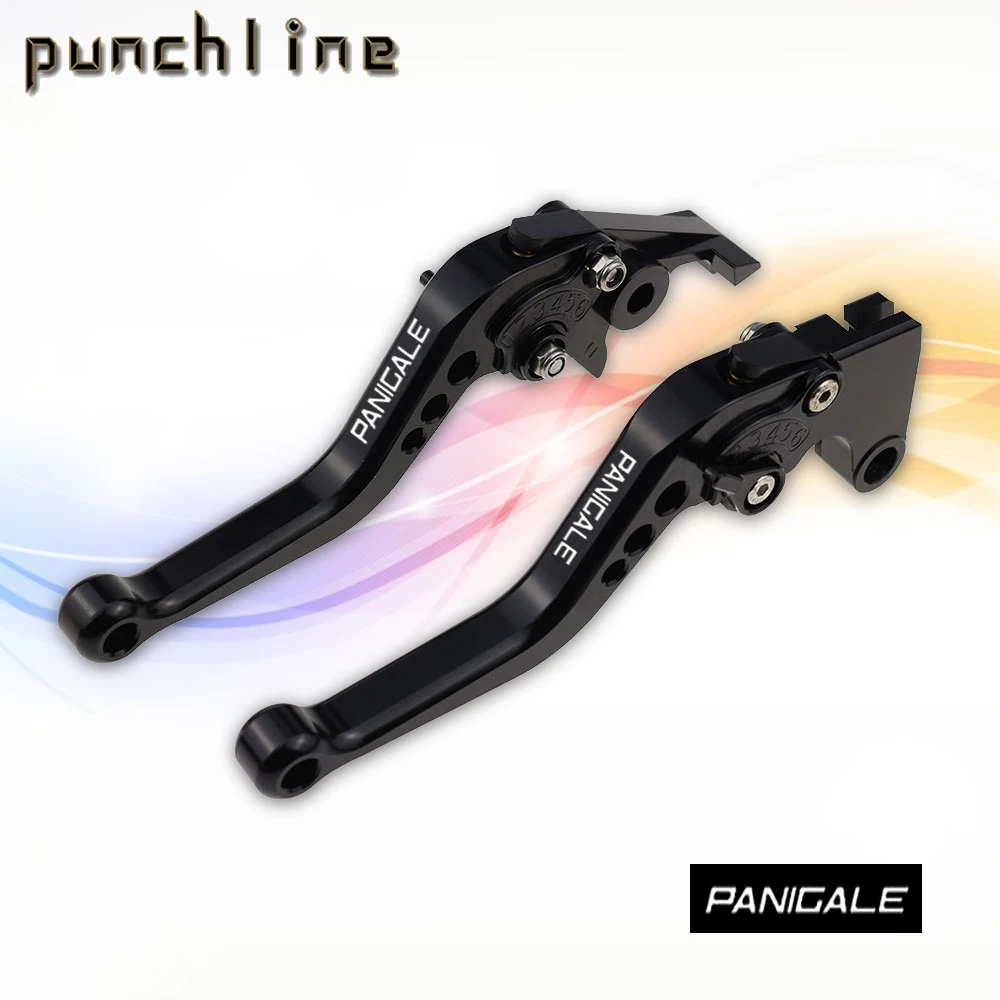 Fit For Panigale V4 S R 2018-2022 Panigale V2 2020-2022 Motorcycle CNC Accessories Short Brake Clutch Levers Adjustable Handle