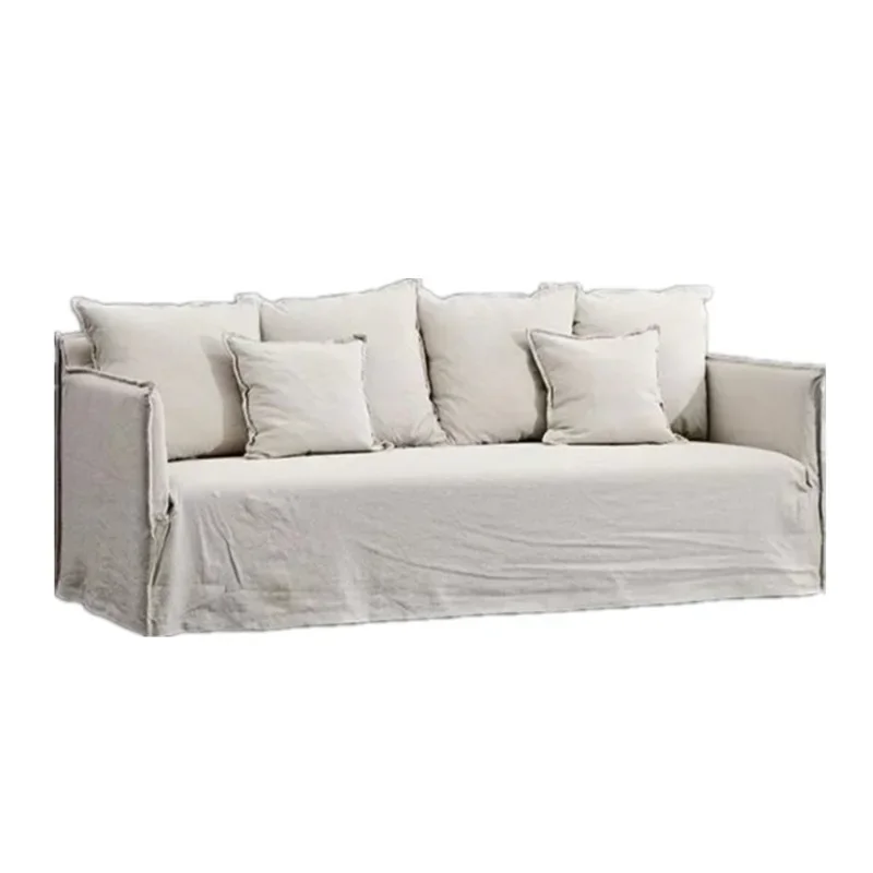 

Sofa bed and breakfast apartment small apartment Nordic simple studio Internet celebrity photo fabric sofa