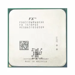 Fx-Serie Fx8310 Fx 8310 3.4 Ghz Acht-Core Cpu Processor Fd8310wmw8khk Socket Am3 +