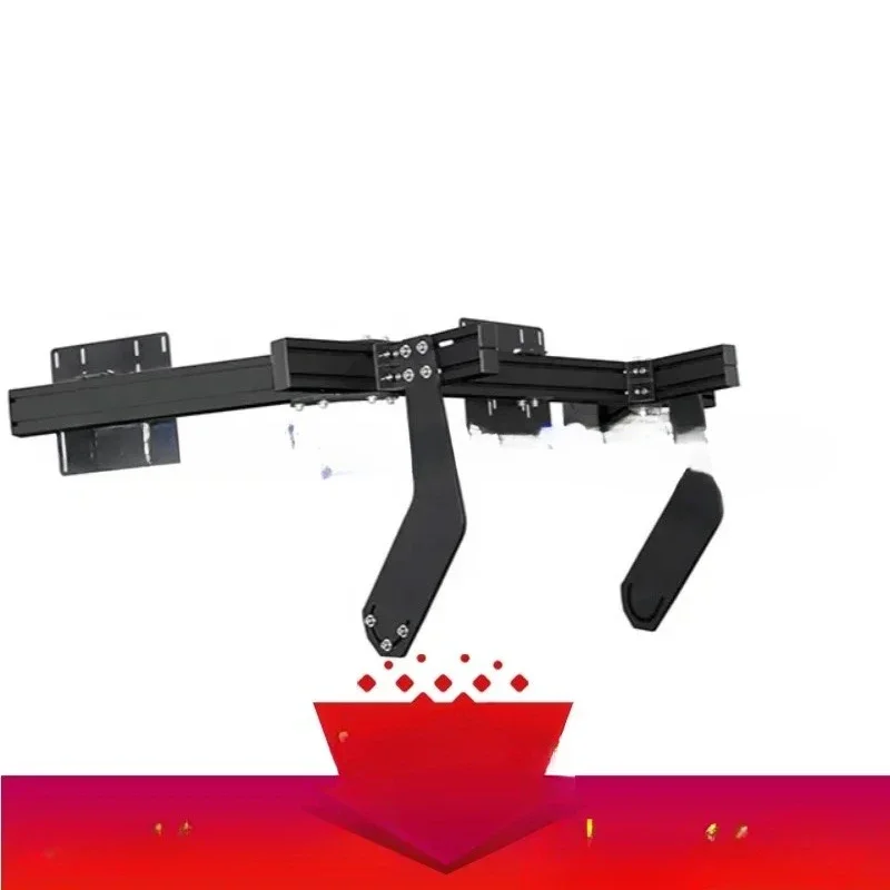

40160 aluminum profile seat bracket installation hanging type 3-screen display TV hanger accessories
