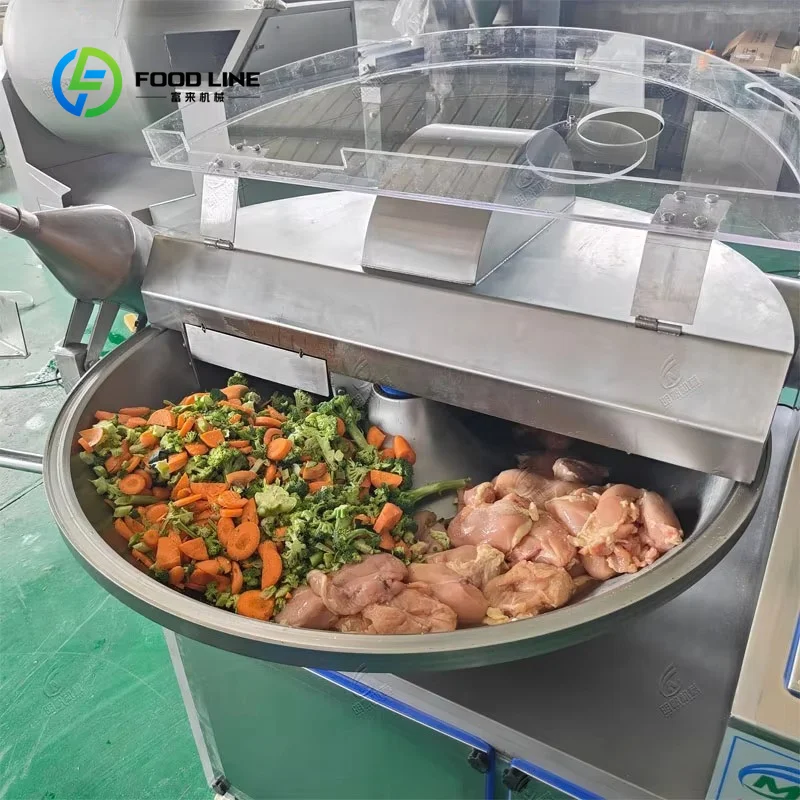 New Condition Food Cutter Machine Industry Capacity Bowl Cutter for Meat Sausage Cut Chop Features FL Customized Wholesale