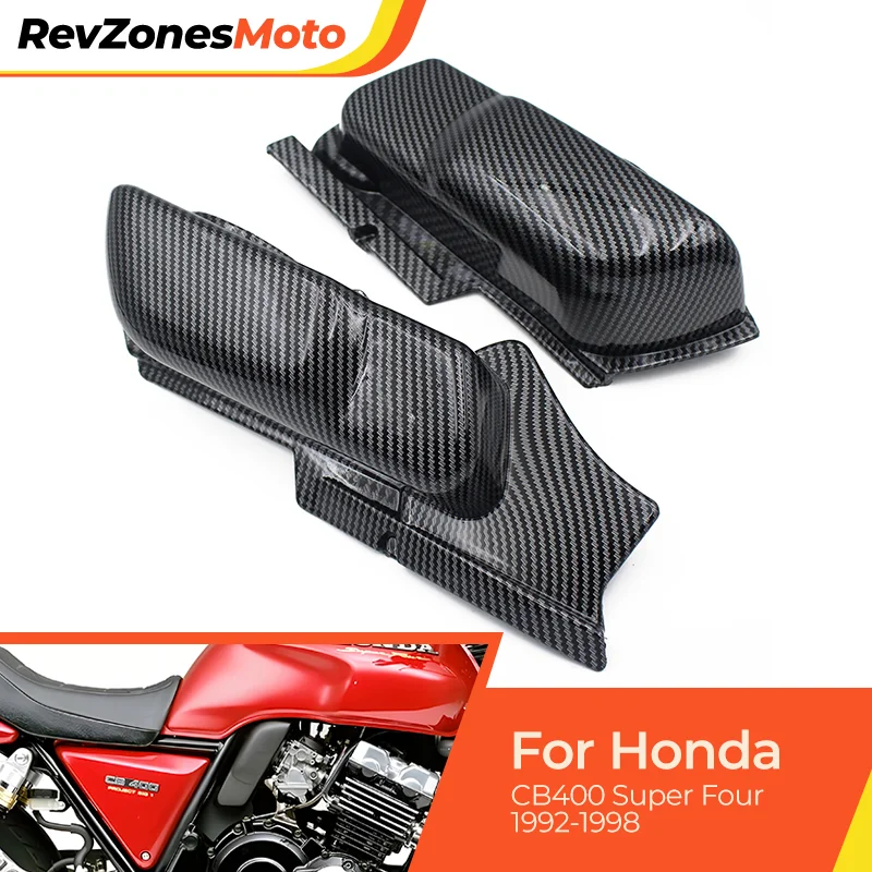 Motorcycle Air Filter Cover Carburetor Side Fairings for Honda CB400SF CB 400 SF 1992 1993 1994 1995 1996 1997 1998 ABS Plastics