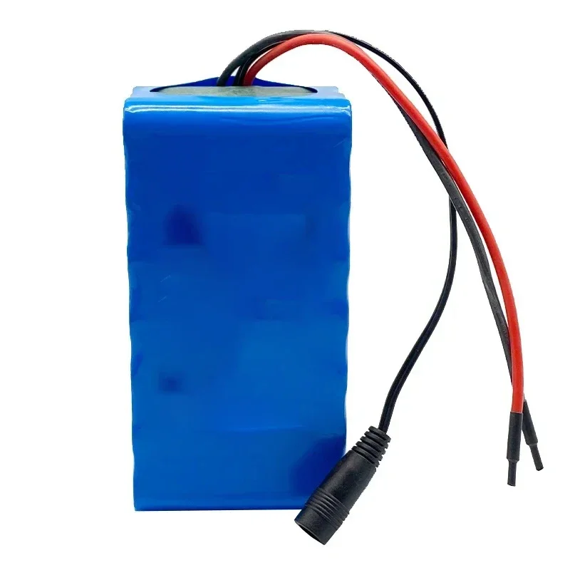 7S3P Li-ion Battery Pack 29.4V 14Ah with 20A Balanced BMS for Electric Bicycle Scooter Power Wheelchair +2A Charger