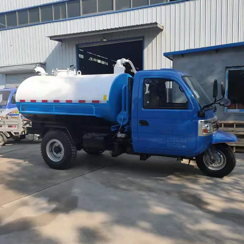 Driewielige tuinzuigwagen, multifunctioneel