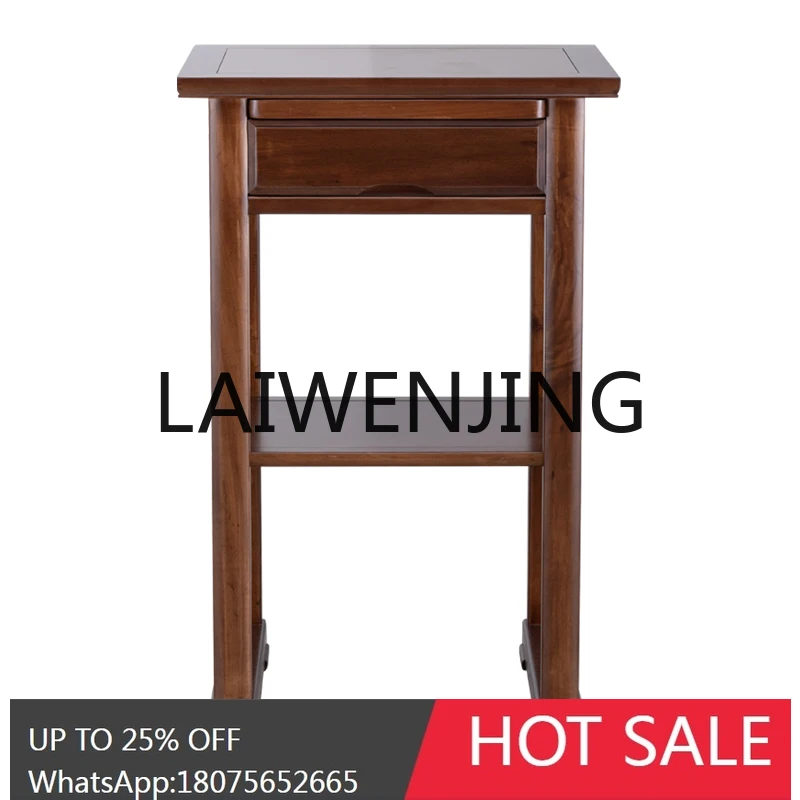 

Household Guan Gong Incense Burner Table Chinese Style Entrance Pieces Living Room Solid Wood a Long Narrow Table God of Wealth