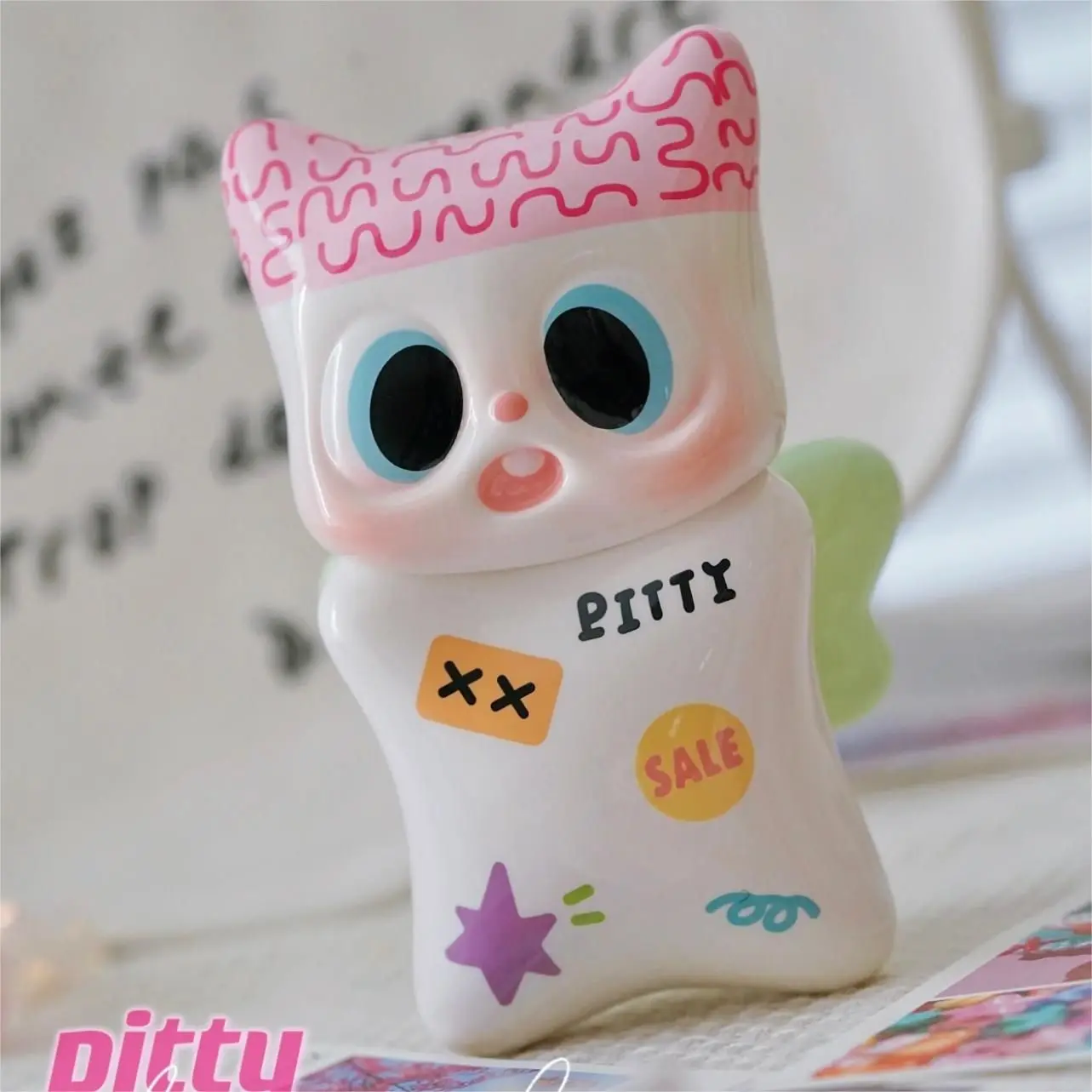 PITTY'S  Magical Shop Series Funny Kitty Action Figures Fashion Toy Cute Doll Creative Gift Kawaii Ornament