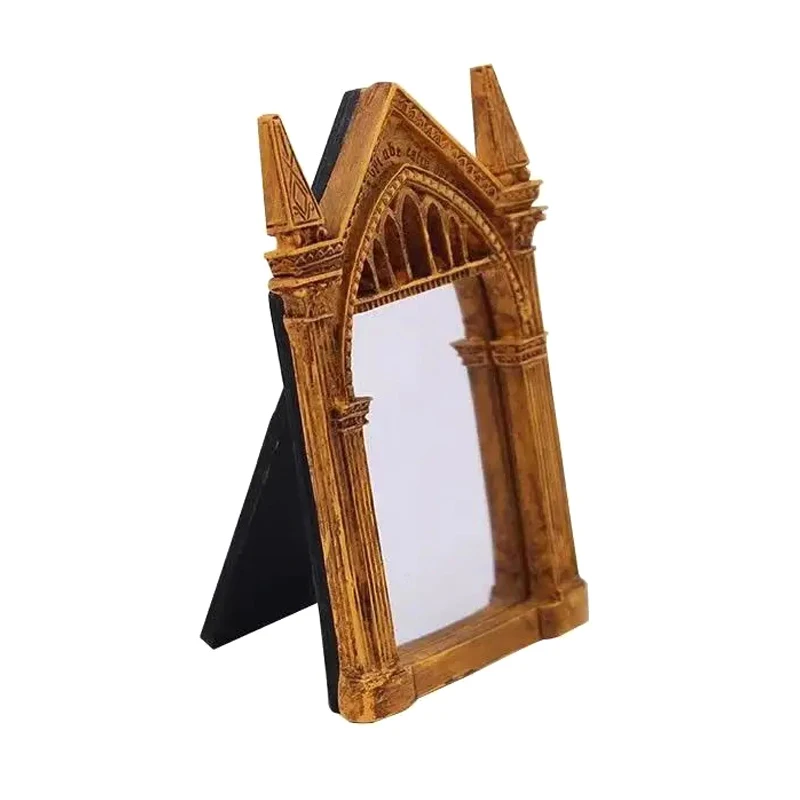 10x6.5cm Mirror Of Erised Standing Bookshelf Decor Wizarding Witchy Items Magical Objects Wizard Home Decor Fantasy Gift