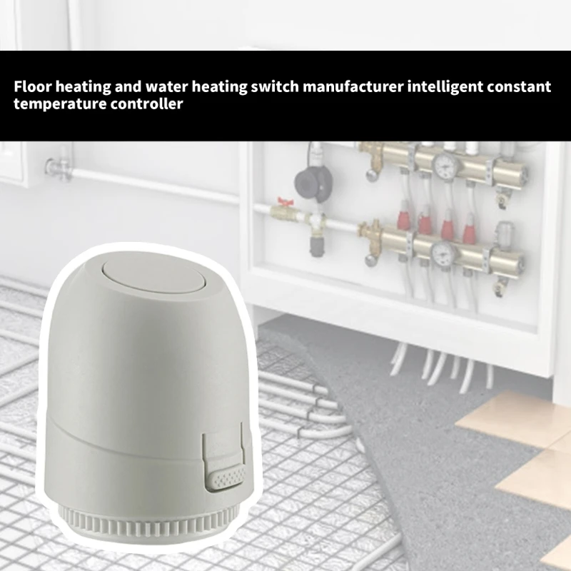 2 pezzi Attuatore termico elettrico normalmente chiuso per riscaldamento a pavimento D2RD