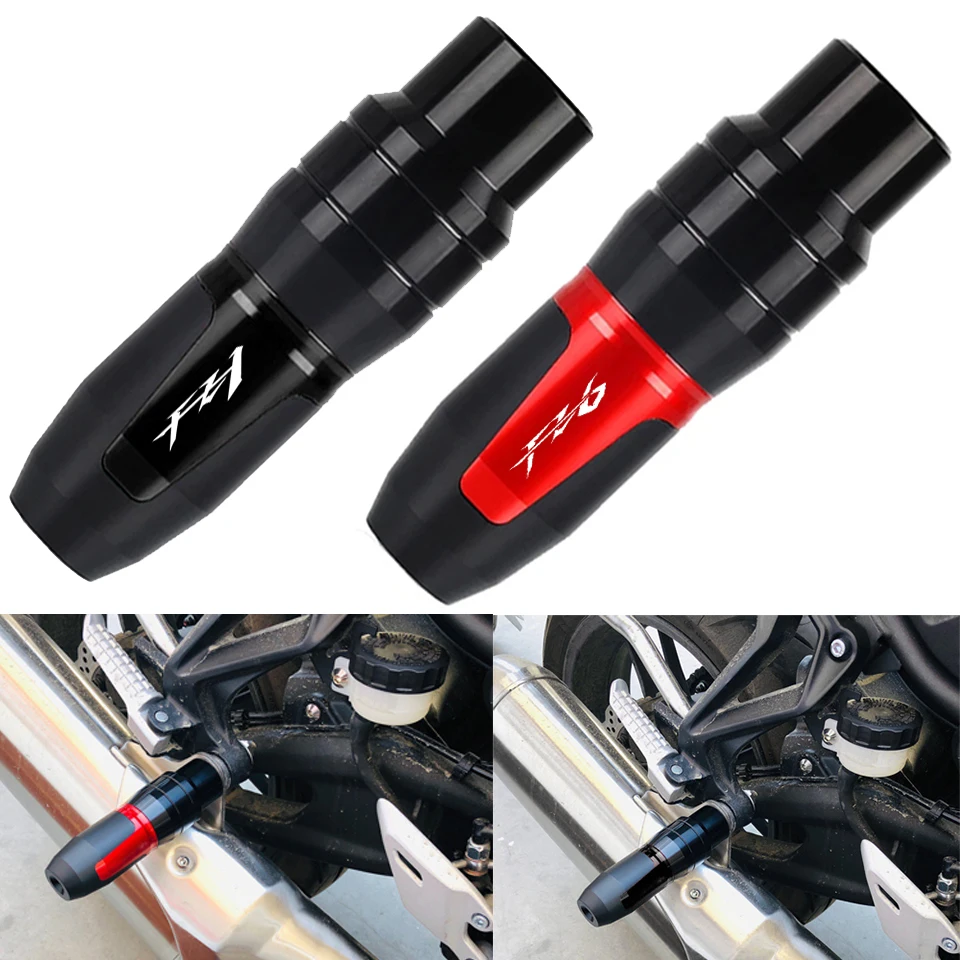 

For YAMAHA FZ6 FAZER FZ6R FZ8 FZ1 FAZER Motorcycle Accessories CNC Frame Crash Pads Exhaust Sliders Crash Protector