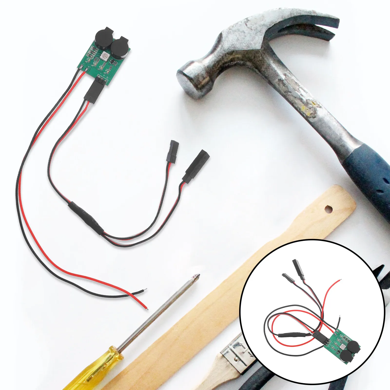 

Мини-сигнализация-зуммер для дронов: устройство предотвращения потери для радиоуправляемых самолетов, гоночных дронов, аксессуары для радиоуправляемых самолетов