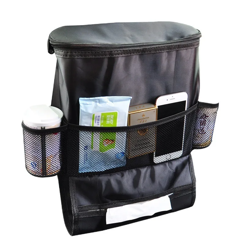 Car Back Seat Bag Organizer Bag Baby Carriage Pram Buggy Cart Storage Hang Bag Seat Insulation Diaper Bag Stroller Accessories