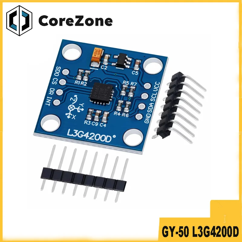 5pcs GY-50 L3G4200D Triple Axis Gyro Angular Velocity Sensor Module
