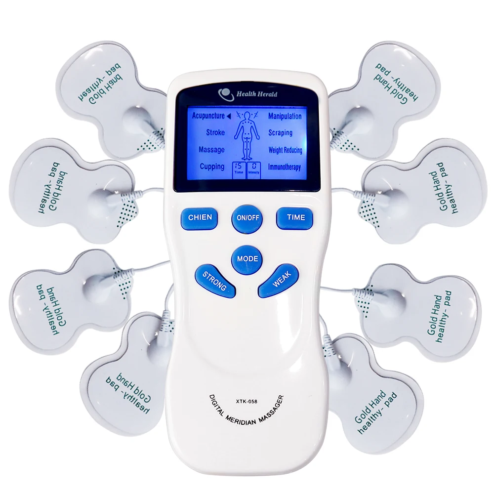 

TENS Massager Electrostimulator 15 Levels EMS Nerve Muscle Stimulator Acupuncture Low Frequency Myostimulation Apparatus Tool
