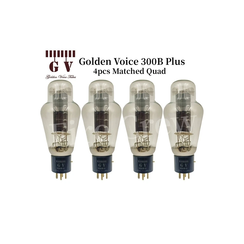 Golden Voice 300B マッチドペア 2本 真空管 ゴールデンボイス 消防隊ゴールデンボイス GV 300B+300B Plus 真空管交換用 WE300B 300BN