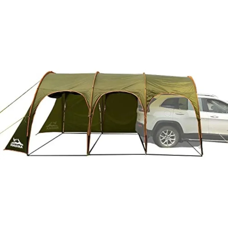 Car Camping Shade Awning Canopy for 8-10 Person Family Party Tent Picnic,BBQ,Friends Gathering Waterproof Lightweight