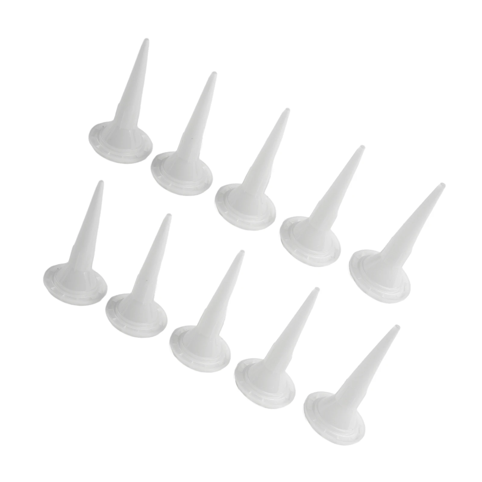 

Tip Glue Mouth Replacement Set Structural Glue 10pcs Caulking Nozzle Hot Glue Sticks Plastic Dispenser Durable