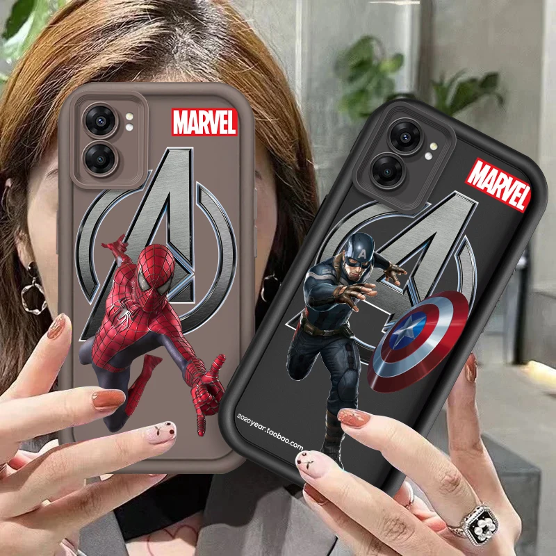 

Marvel Fashion Cool Luxury Eye Ladder For OPPO Find X5 X3 A58 A57 A55 A53 A54 A92 A74 A78 A98 A16 A94 A76 A72 5G Soft