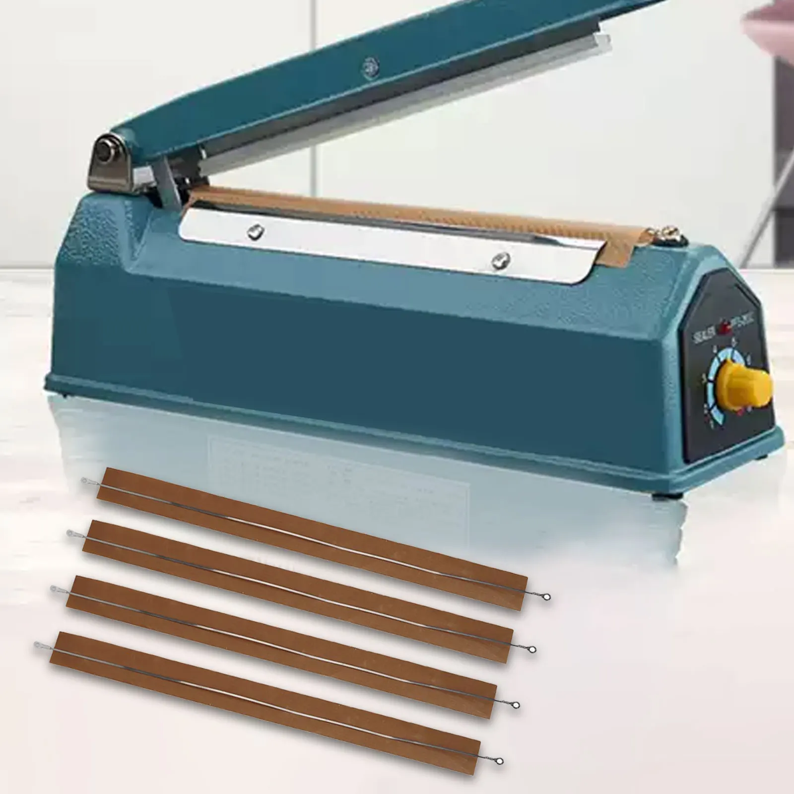 Sealing Machine Heating Strips 5pcs Compatible with SF 200/300/400 and Equivalent Models for Long Lasting Sealing Performance