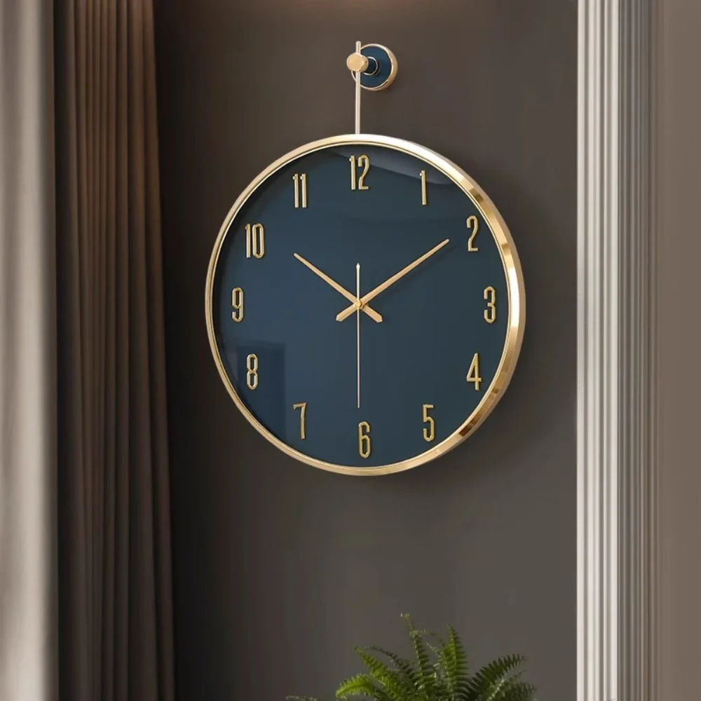 

Industrial Fancy Wall Clock Aesthetic Unique Bedroom Designer Wall Clock Modern Nordic Reloj De Pared Para Salon Furniture