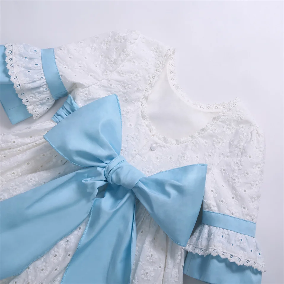 Pettigirl New Summer Casual White Dresses for Girls Kids Childrens Sister Brother Matching Outfits Sizes 2345681012 Years
