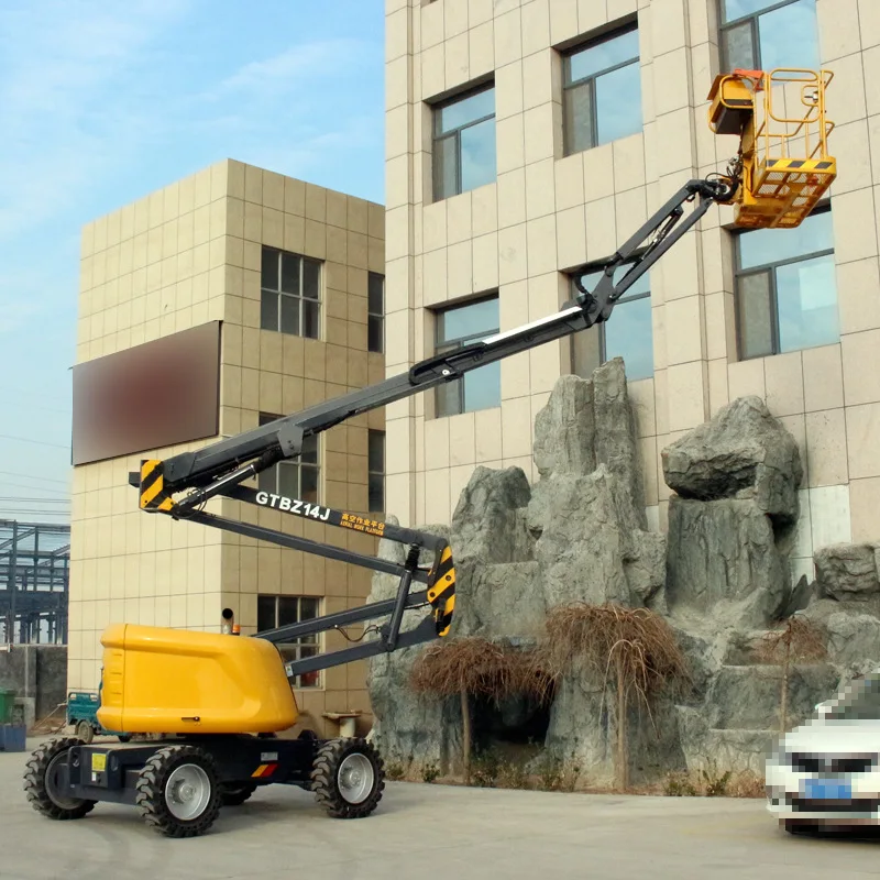 Crank Arm Lift, Advertising Project, 360 Degree Rotating Operation, Car Large Radius, Hydraulic Cloud Ladder, Lifting Platform,