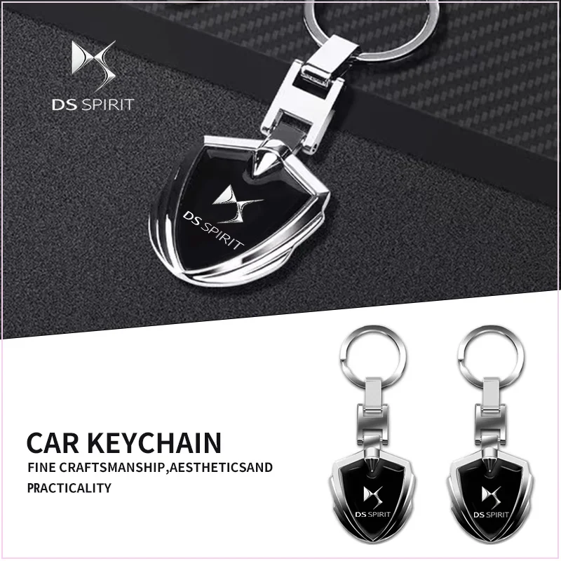 Alloy Keychain Waist Belt Buckle Carabiner Car Key Holder for Citroen DS3 DS4 DS5 DS5LS DS6 C2 C3 C4 C6 C8 C4L C1 Car Stickers