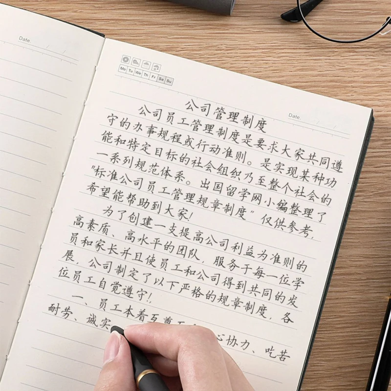 Diário Organizador Notebook, 256 Páginas, Journal Planner, Agenda A5 Notebook, Notepad Book, Escritório, Material Escolar
