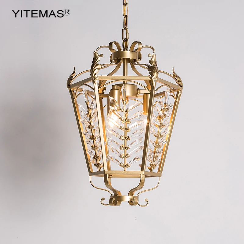 Gold Chandeliers Crystal Lighting For Dining Room Kitchen Luxury Unique Bedroom Chandelier Entry Hallway Chandelier Stairs Light