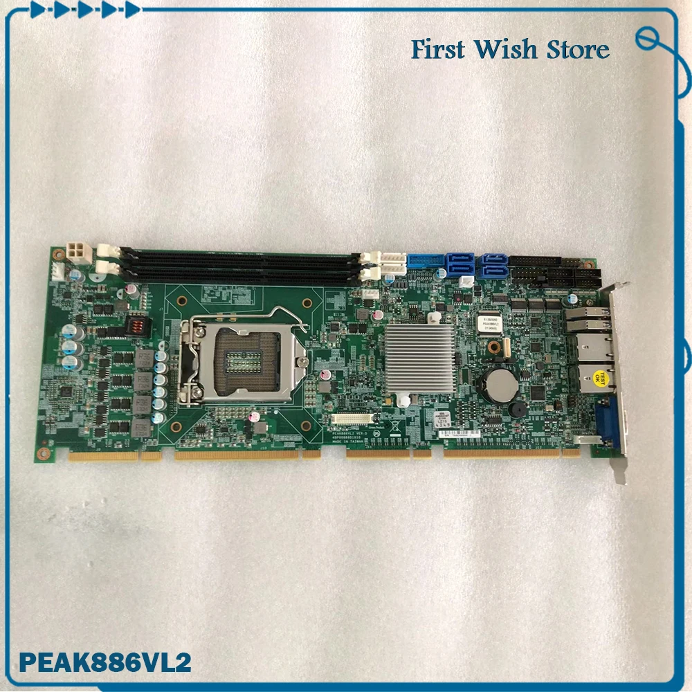 

For Nexcom The full-length industrial motherboard dua-port PEAK886VL2 VER:D