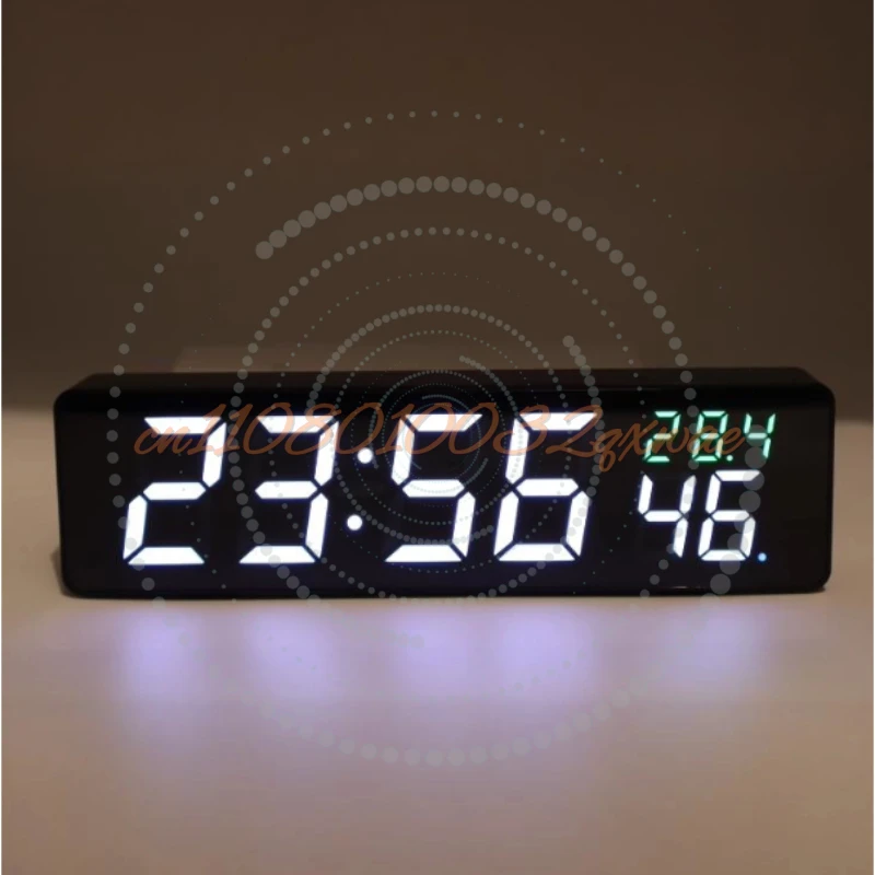 Network Timing Wifi Clock High Precision Atomic Clock Milliseconds Display Holiday Alarm Clock OTA