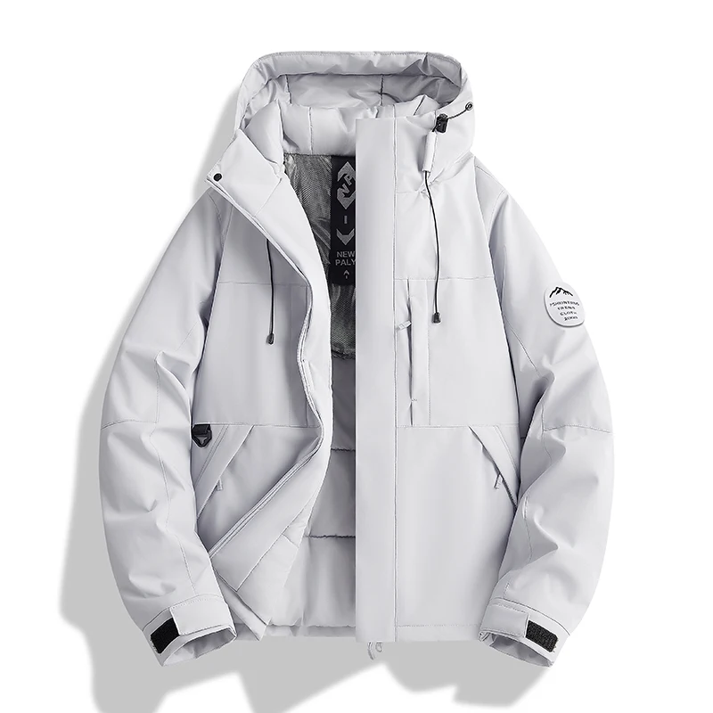 

Утолщенная женская хлопковая куртка из графена, модная уличная трехстойкая теплая удобная и универсальная мужская куртка в ультраспортивном стиле