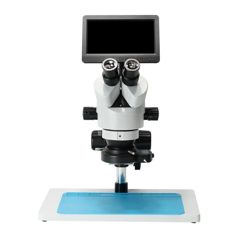 

Trinocular binocular microscope continuous zoom