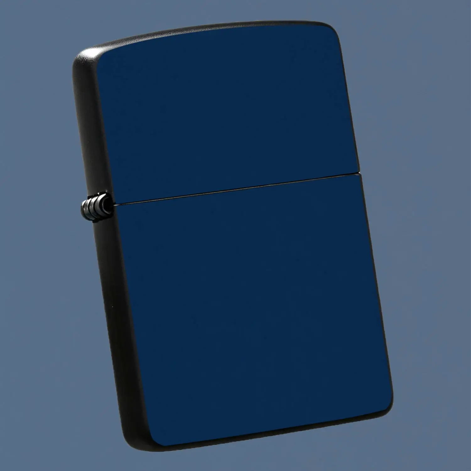 Solid Deep Blue Lighter Sleek PORTABLE All-scenario Use Ignition TOOL For Camping Trip Gathering Daily Carry Travel Durable Practical Lightweight Handy Ignition Accessory For Home Outdoor Use Ideal Daily Carry Utility A Humorous And Interes