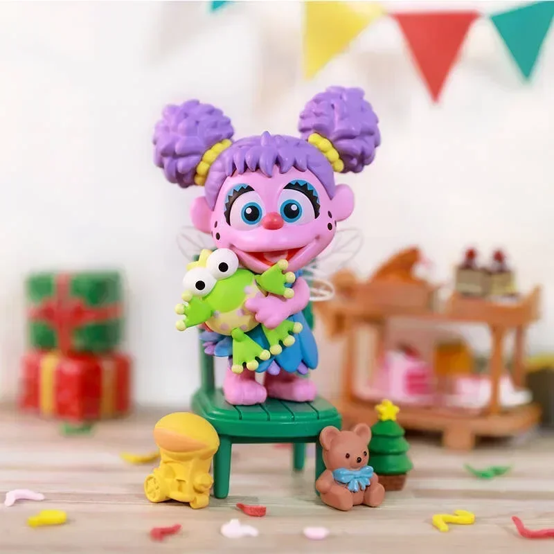 

POP MART Sesame Street Party Series Blind Box | Kawaii Collectible Anime Figure Ornament Mystery Gift Toy