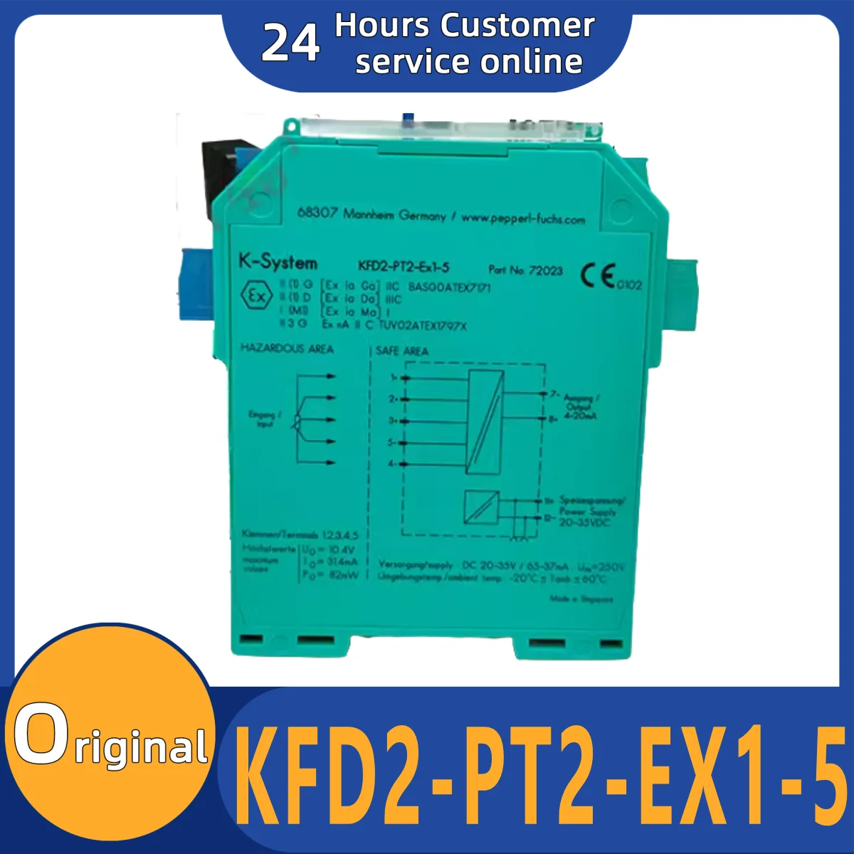 

Совершенно новый оригинальный сенсорный телефон KFD2-PT2-EX1-5