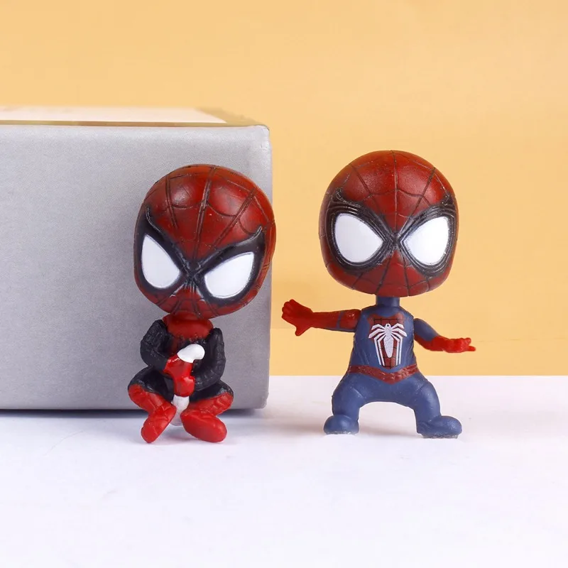 Marvel os vingadores veneno homem-aranha figura personalizada filme modelo periférico ornamento de mesa decoração brinquedo das crianças presente