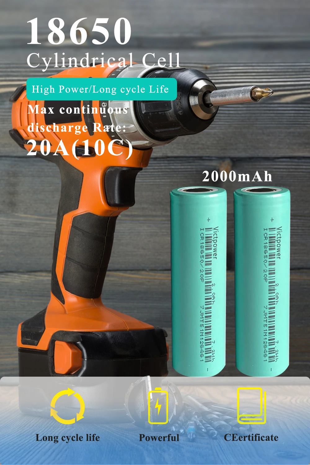 Original 18650 lithium akku 1500mah to 3500mah Rechargeable Batteries 3.7V Lithium Li-ion battery cells