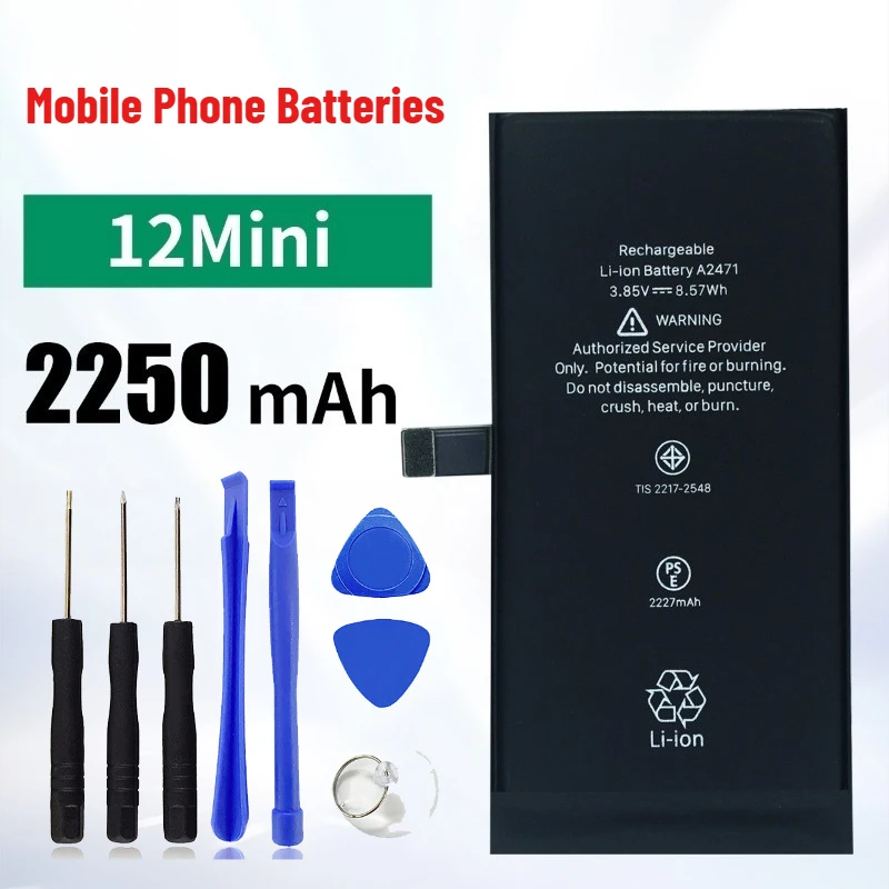 

High Capacity Battery for IPhone 12 Mini Mobile Phone Batteries